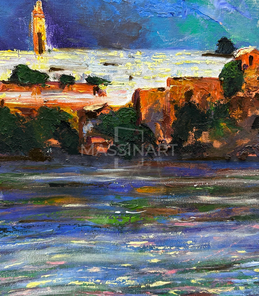 Oudayas - signé par l'artiste Imane Laamiri