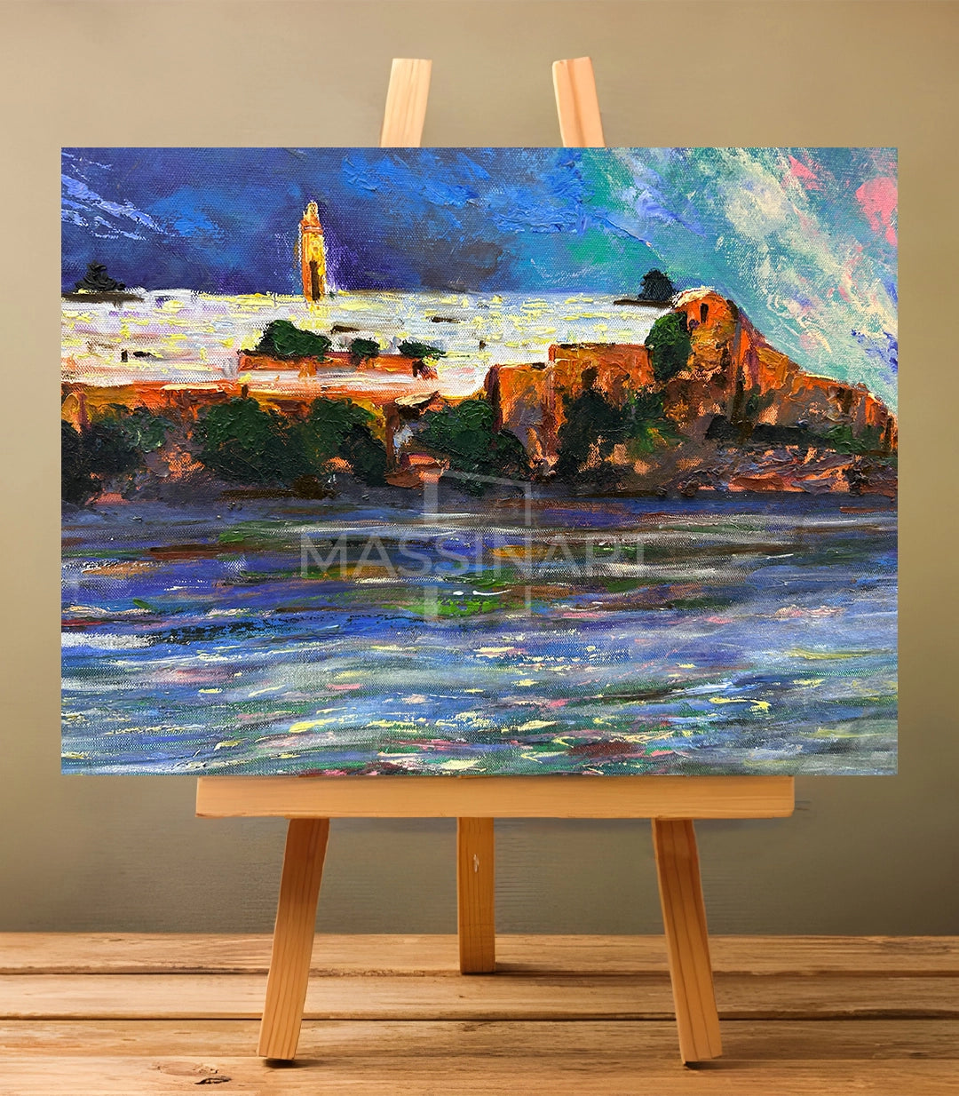 Oudayas - signé par l'artiste Imane Laamiri