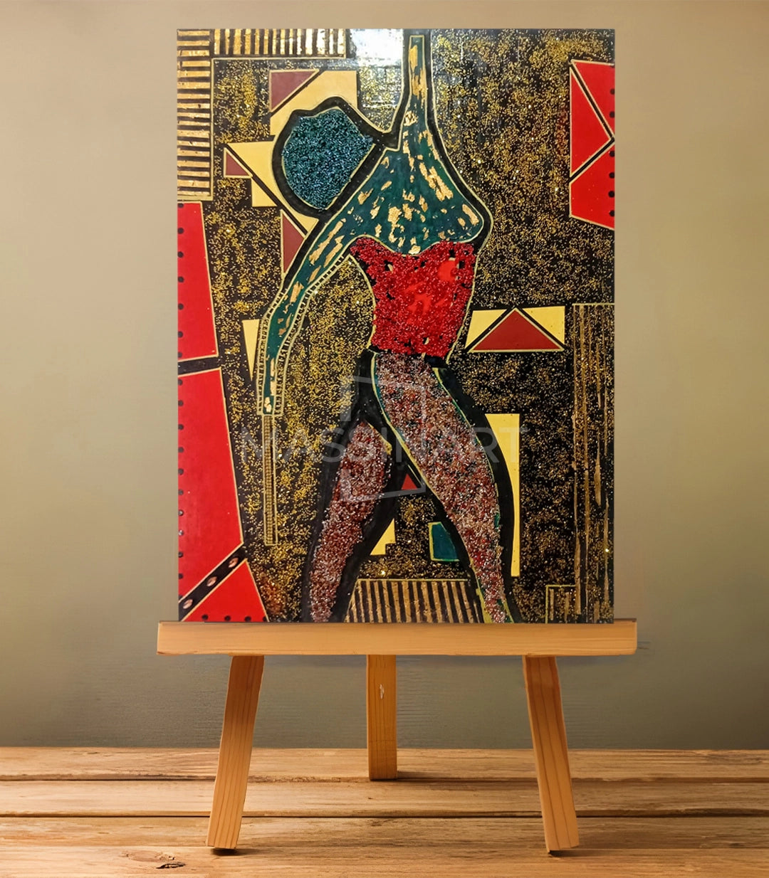 Un Geste d’Espoir - signé par l'artiste Nada ZR.