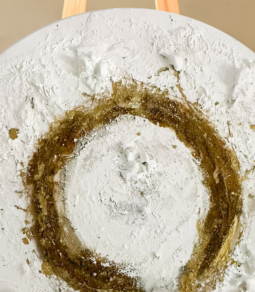 Golden Circle - signé par l'artiste Samira AKR.