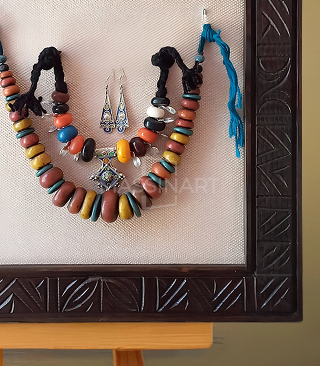 Mémoire berbère - signé par l'artiste Sara Hamid.