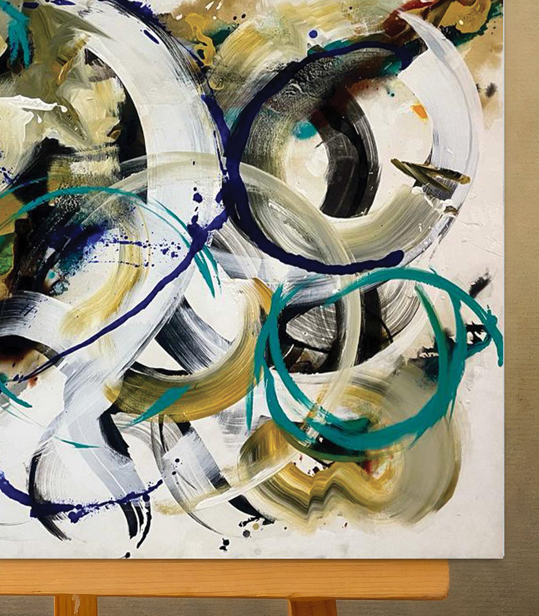 Chamboulement - signé par l'artiste Yasmine BNN.