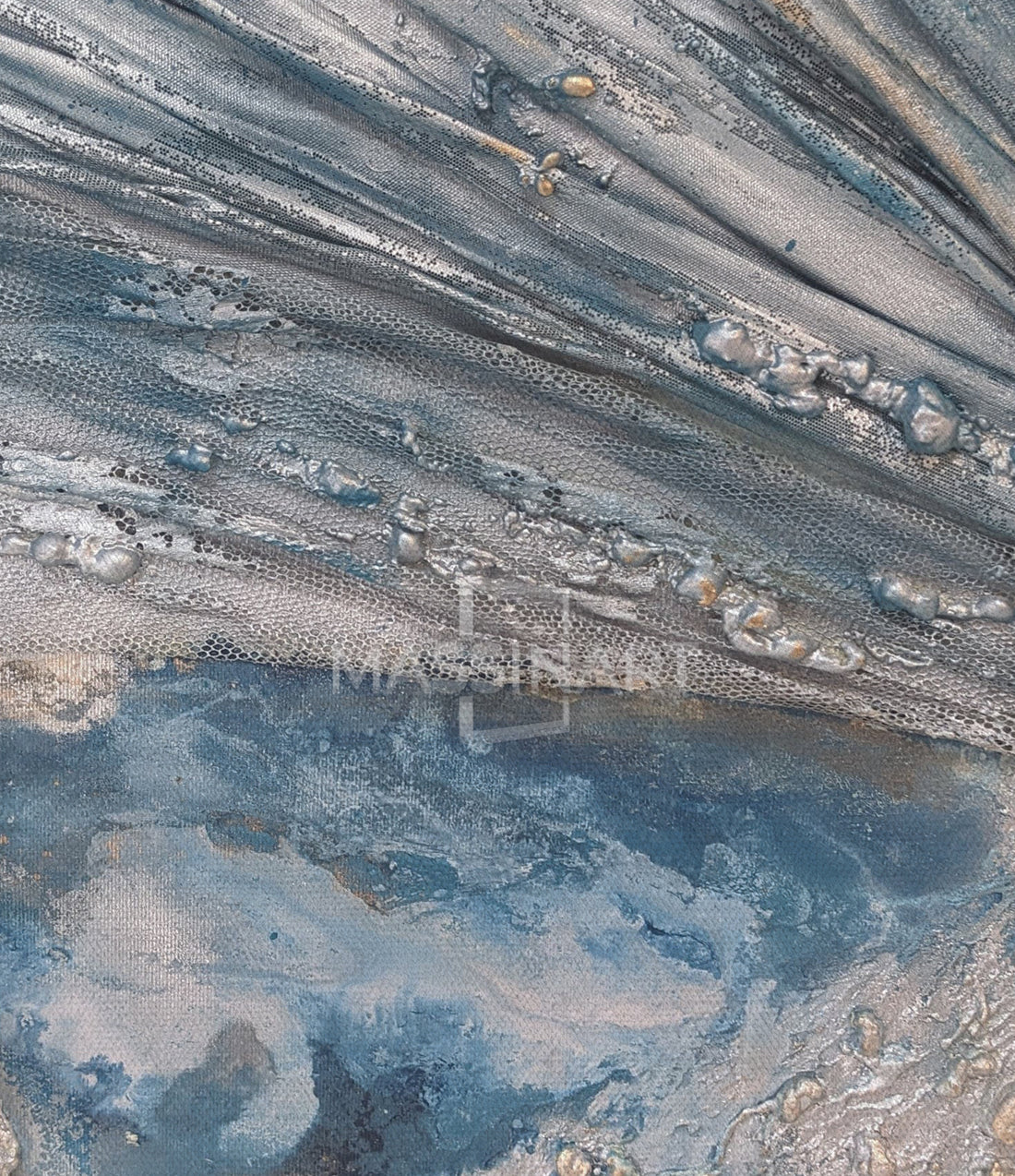 Calligraphie II - Tableau original signé par l'artiste Meryem YH.