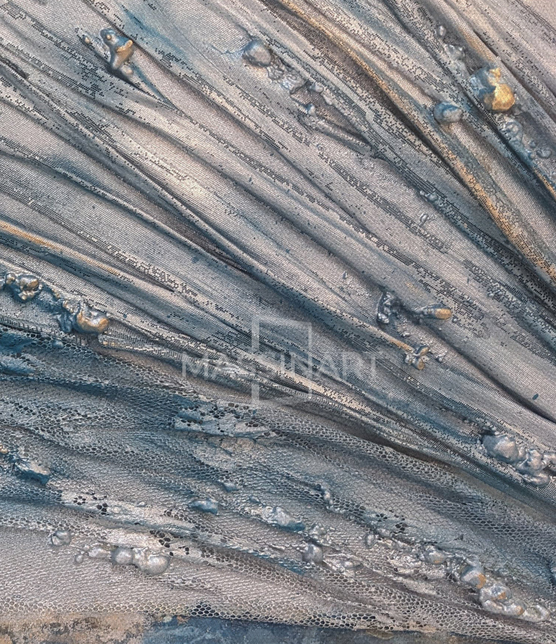 Calligraphie II - Tableau original signé par l'artiste Meryem YH.