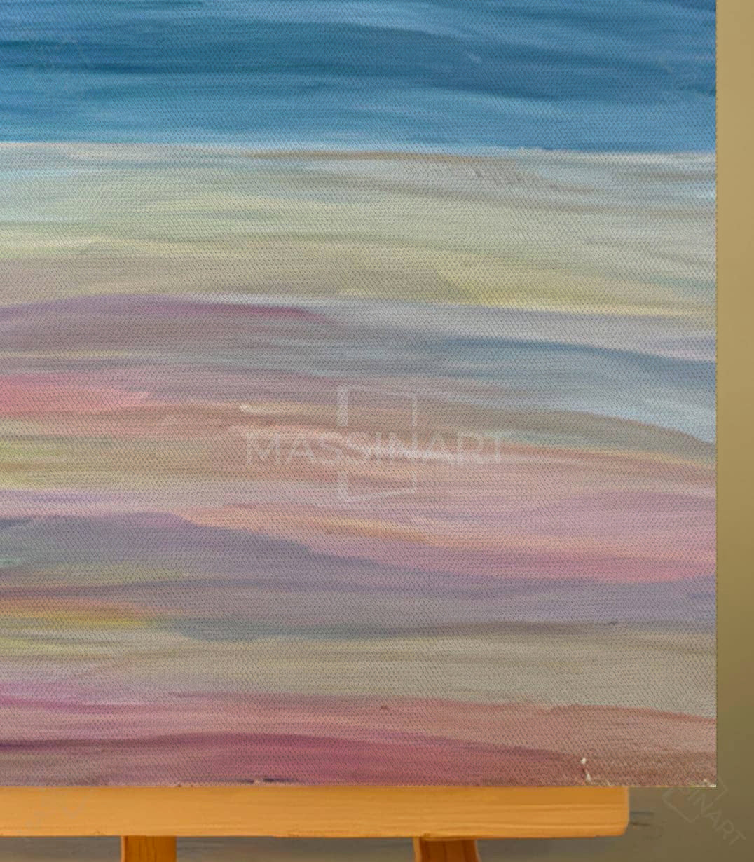 Coucher de Soleil Eternel- signé par l'artiste Safae El OHB