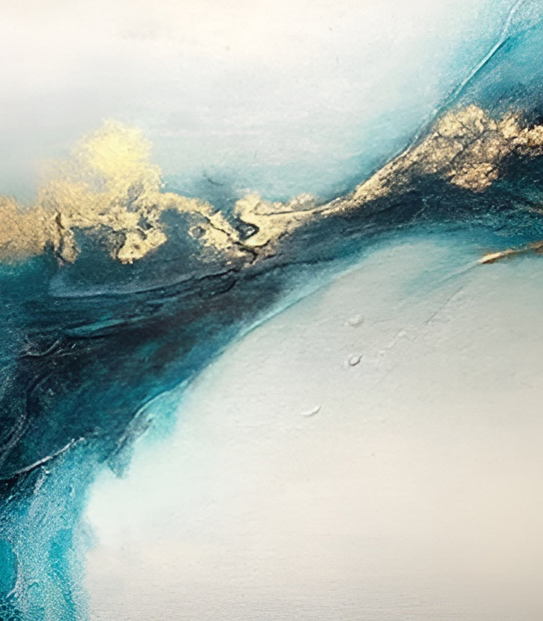 Deep Blue 2 - signé par l'artiste Maryam GSS.