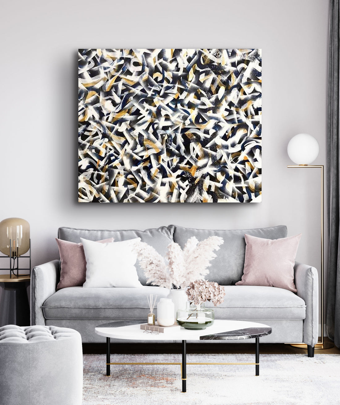 Light II - signé par l'artiste Maryam GSS.