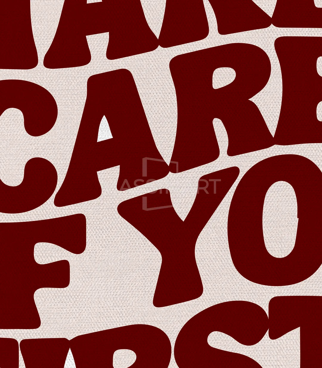 Mur de cadre Self First