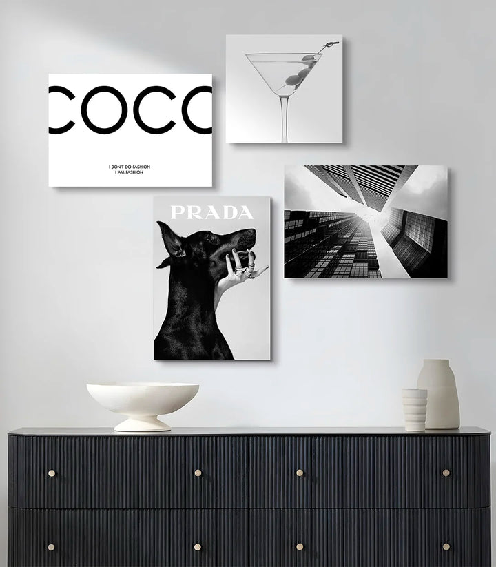 Mur de cadre Couture Pulse