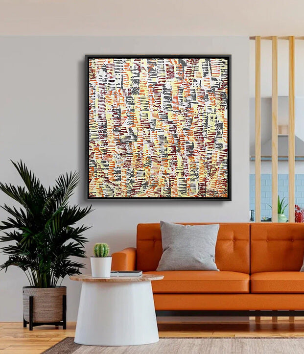 Empreinte 6 - signé par l'artiste Leila MLN.