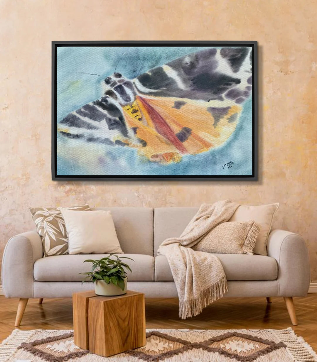 Vers la Cible - signé par l'artiste Iryna.