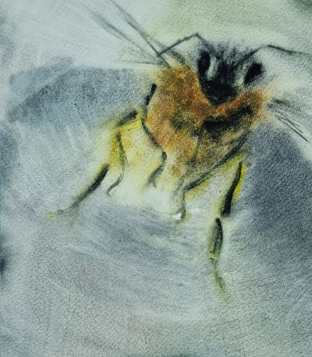 Vibrations Invisibles - signé par l'artiste Iryna.