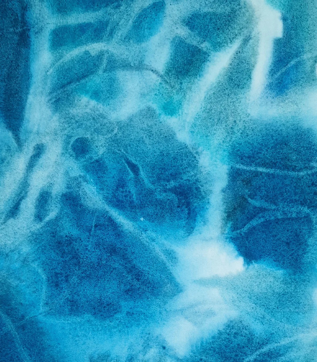 Profondeur vibrante 2 - signé par l'artiste Iryna.