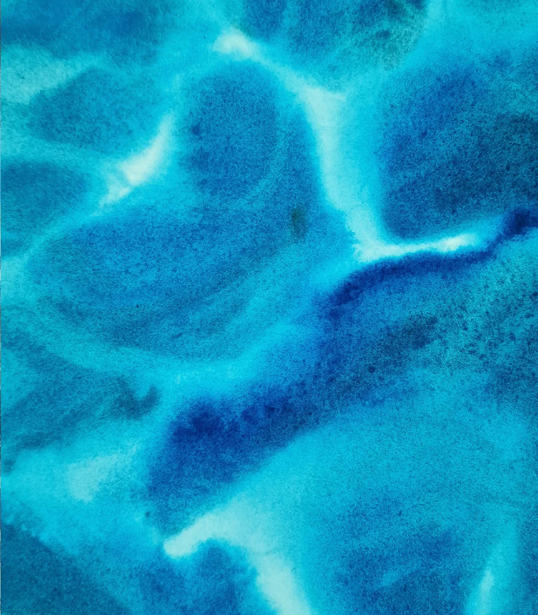 Profondeur vibrante 1 - signé par l'artiste Iryna.