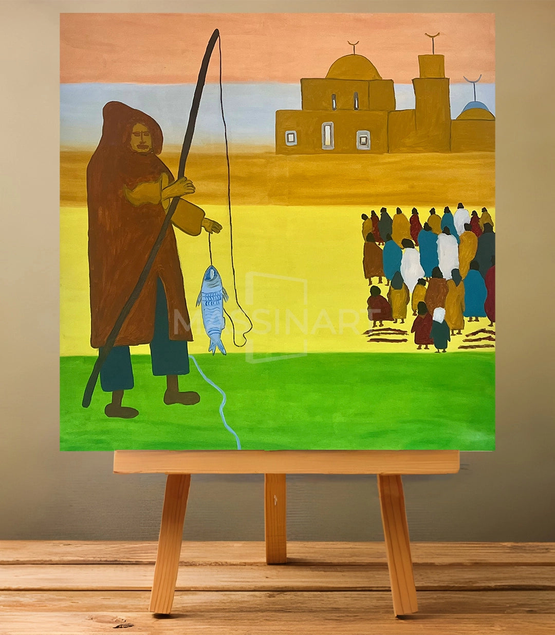 The First Sign - signé par l'artiste Mohamed Acharki