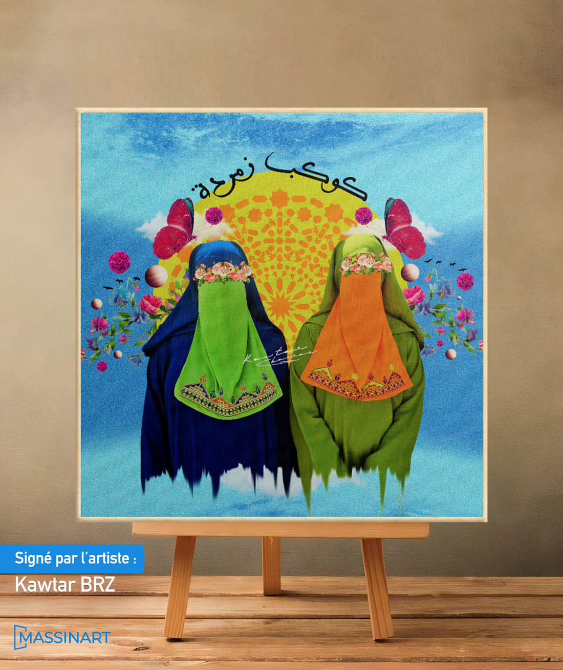 Zomorroda - signé par l'artiste Kawtar BRZ.