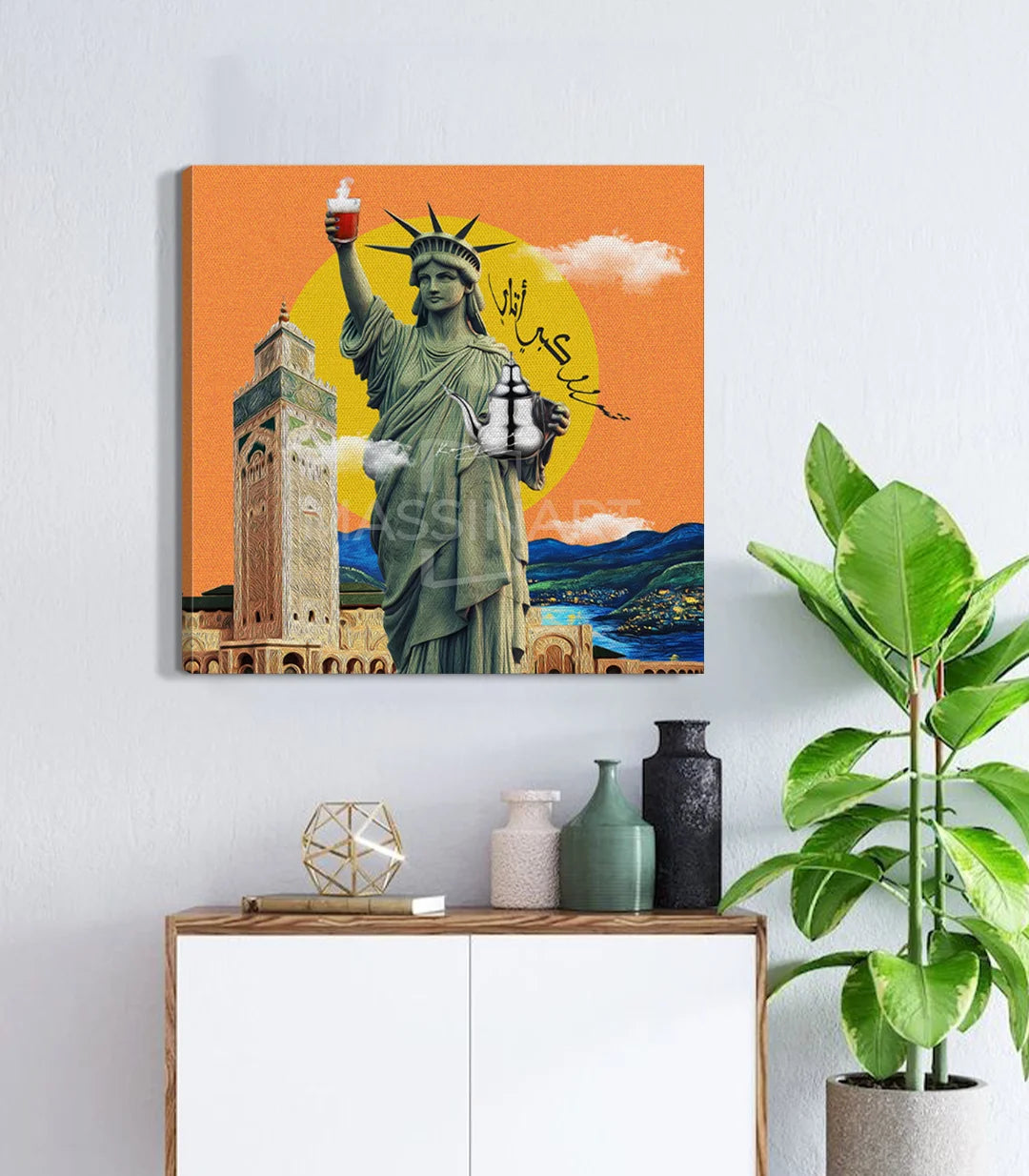 Kebi Atay - signé par l'artiste Kawtar BRZ.