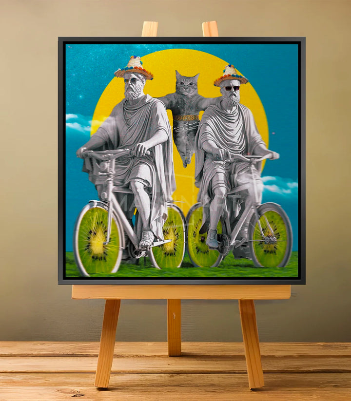 Catkiwi - signé par l'artiste Kawtar BRZ.