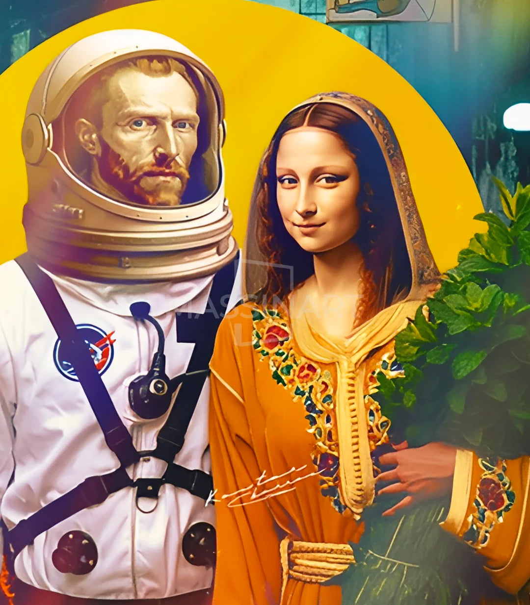 lkoupel v2 - signé par l'artiste Kawtar BRZ.