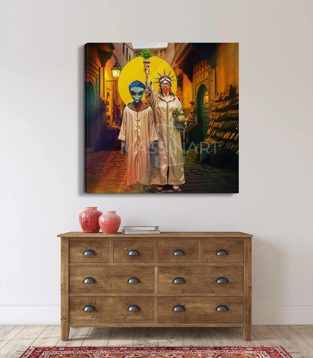 lkoupel v1 - signé par l'artiste Kawtar BRZ.