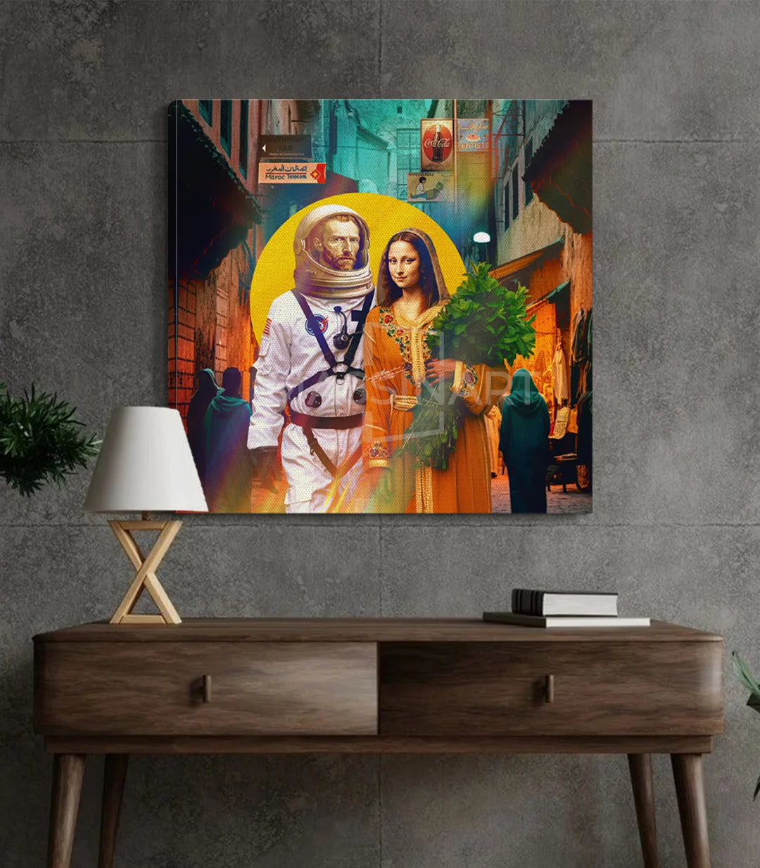 lkoupel v2 - signé par l'artiste Kawtar BRZ.