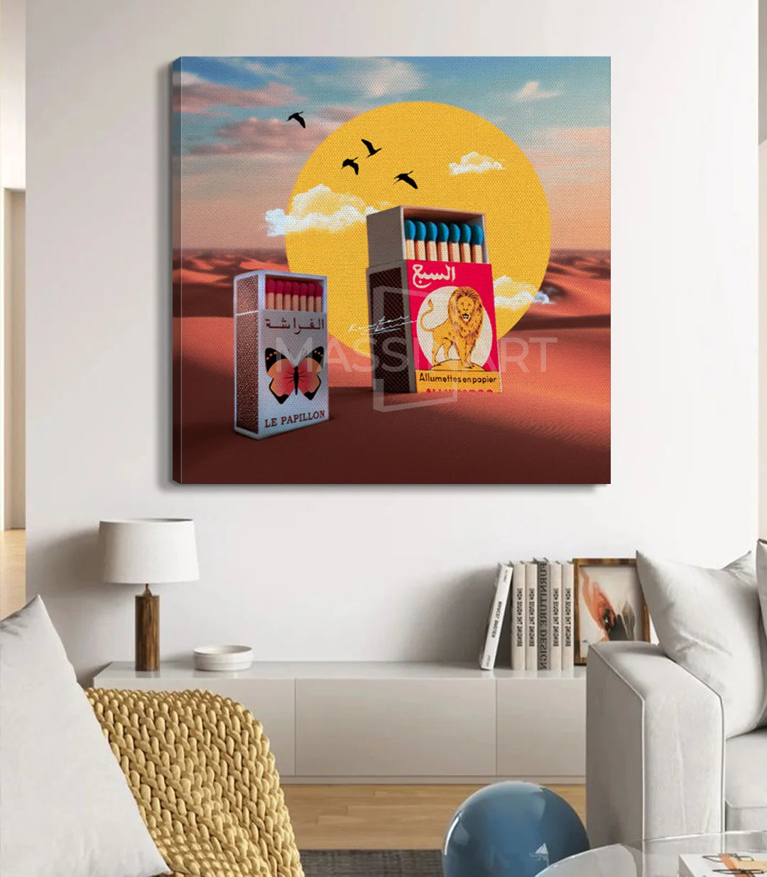 lou9id - signé par l'artiste Kawtar BRZ.