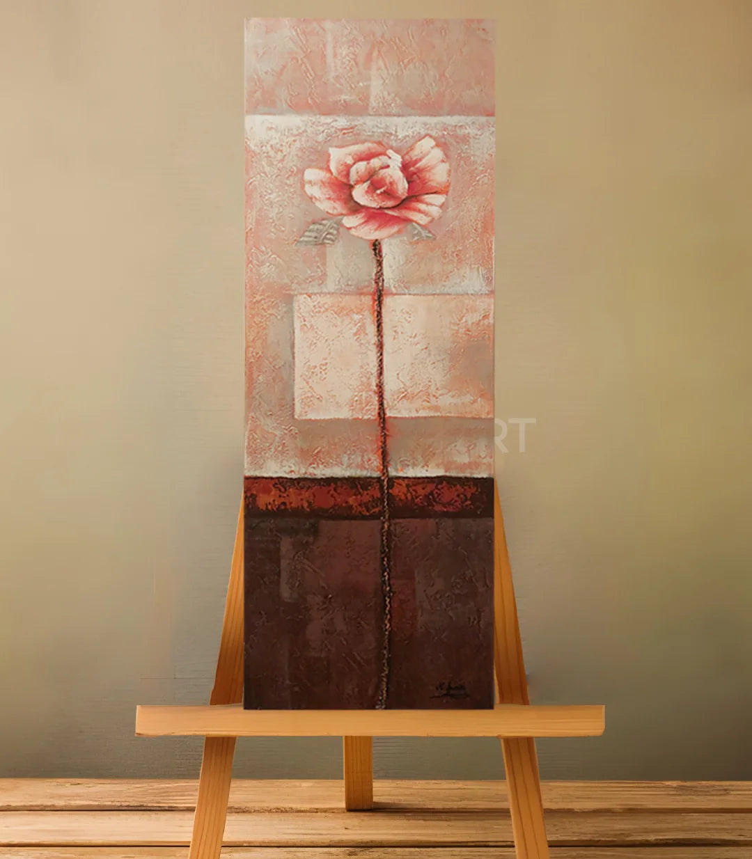 Belle Fleur - signé par l'artiste Mounia Lemrozi.