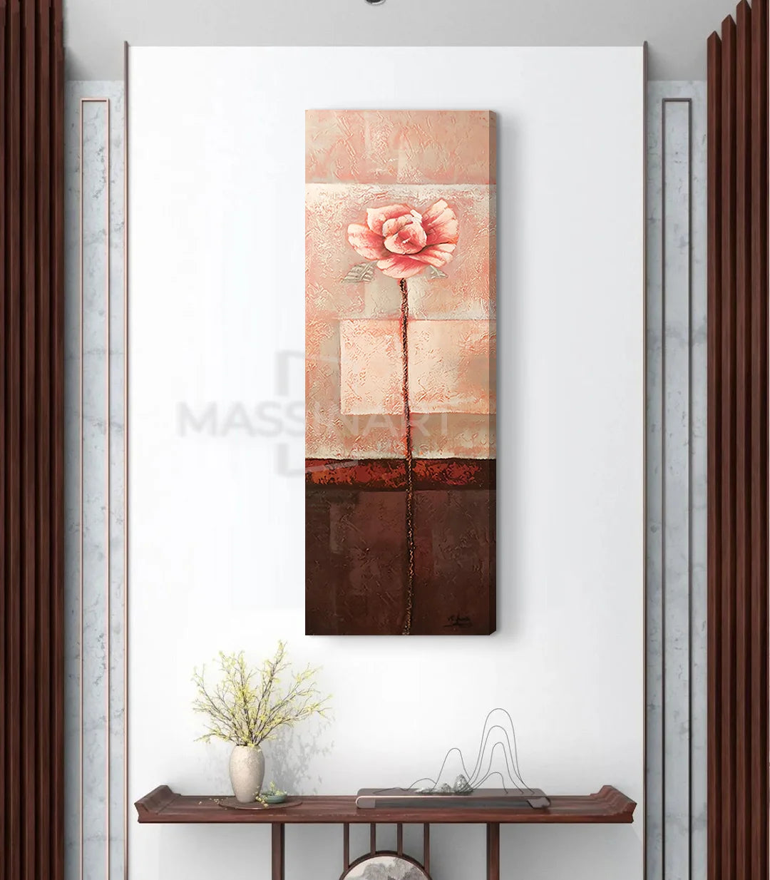 Belle Fleur - signé par l'artiste Mounia Lemrozi.