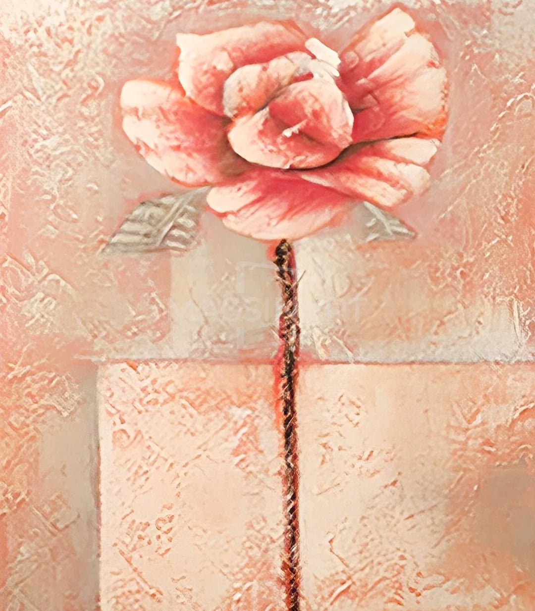 Belle Fleur - signé par l'artiste Mounia Lemrozi.