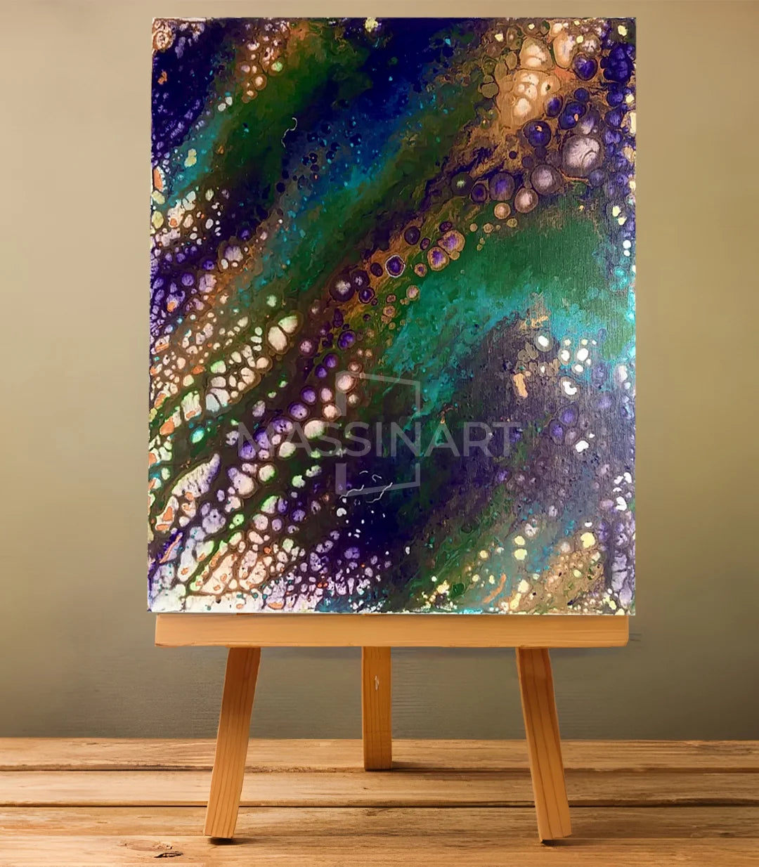 Éclats marins - signé par l'artiste Nada ZR.