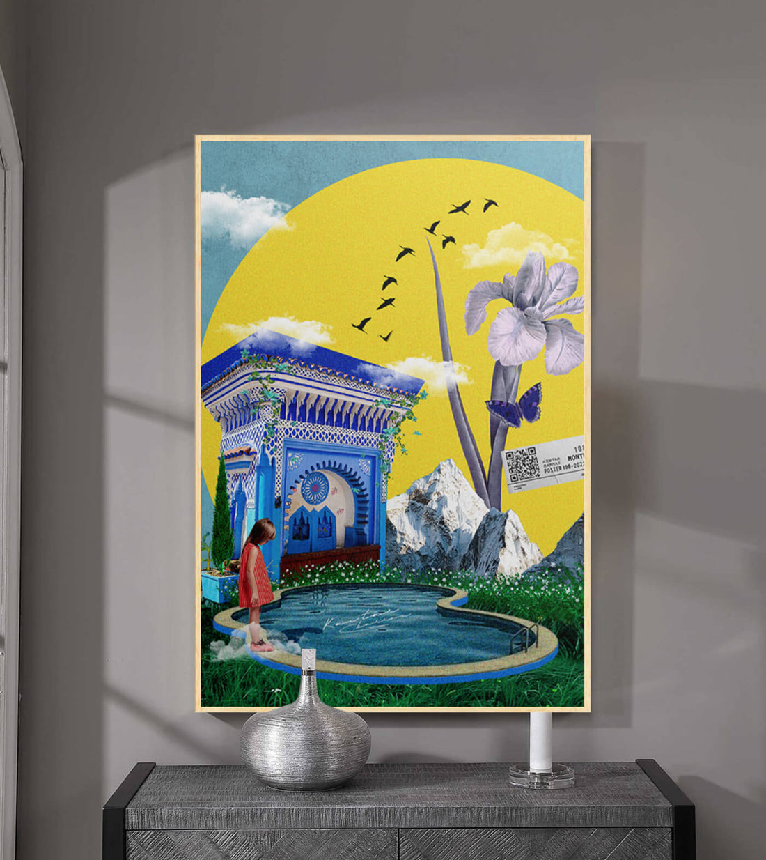 Chafchawen- signé par l'artiste Kawtar BRZ.