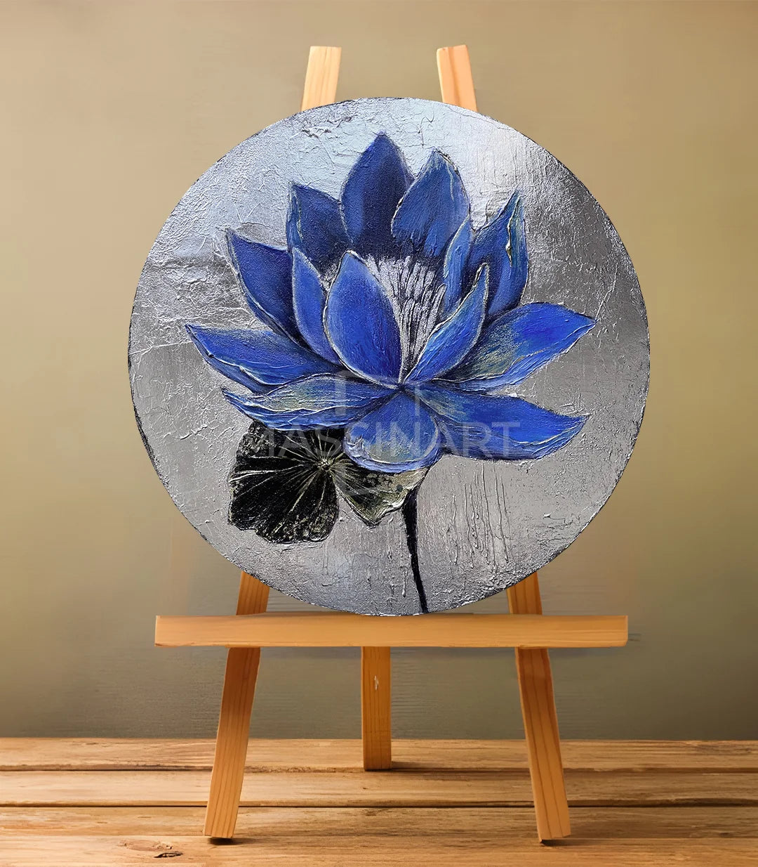 Nymphéa - signé par l'artiste Tatiana LPV.