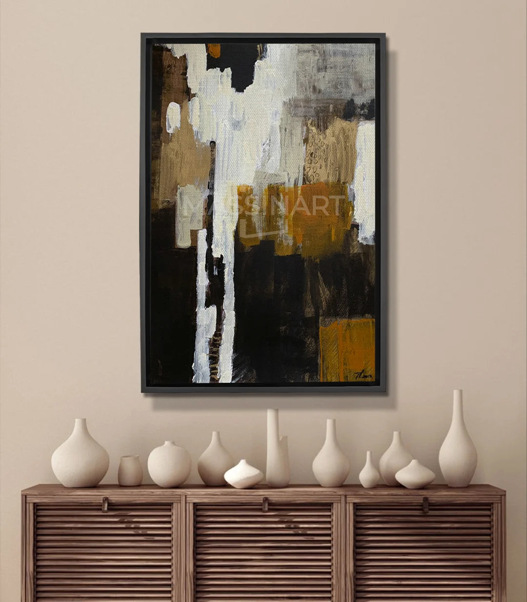 Afrique II - signé par l'artiste Tatiana LPV.