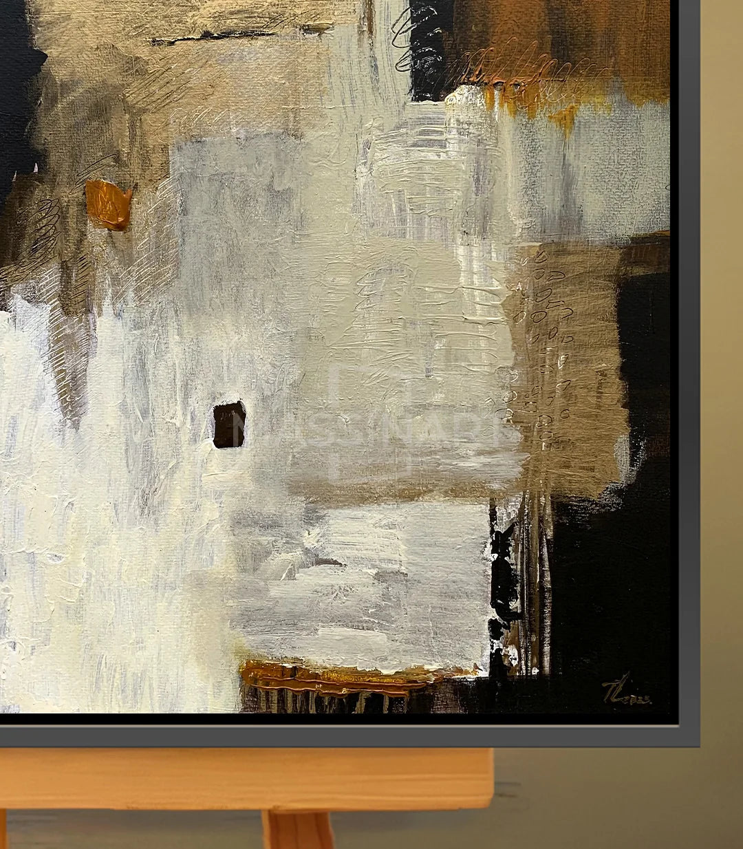 Afrique - signé par l'artiste Tatiana LPV.