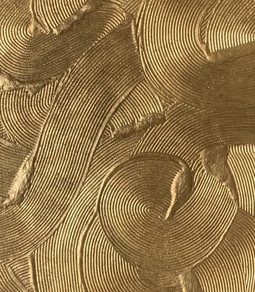 Vagues d'or - signé par l'artiste Tatiana LPV.