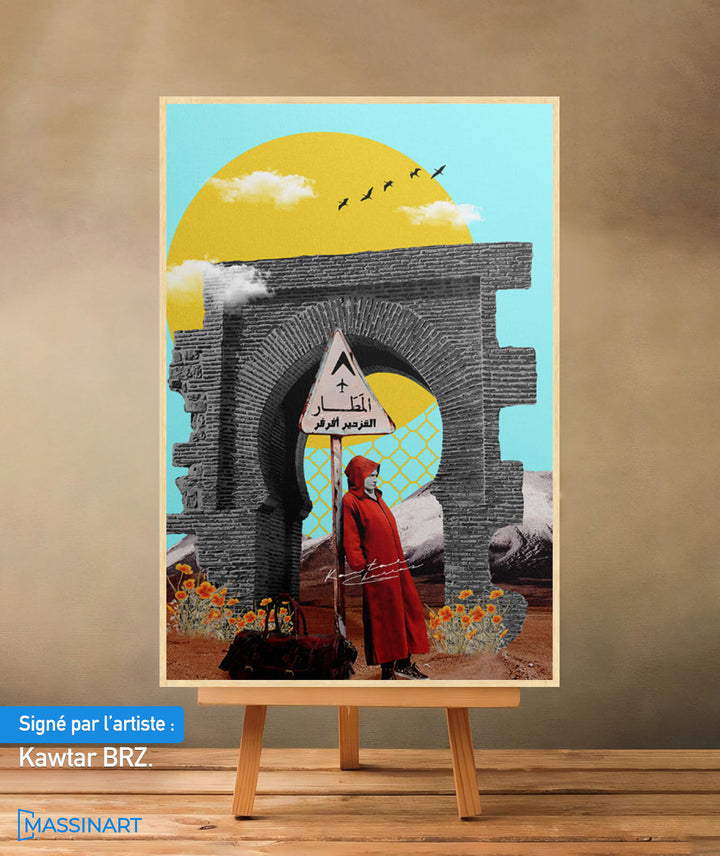 Lmatar - signé par l'artiste Kawtar BRZ.