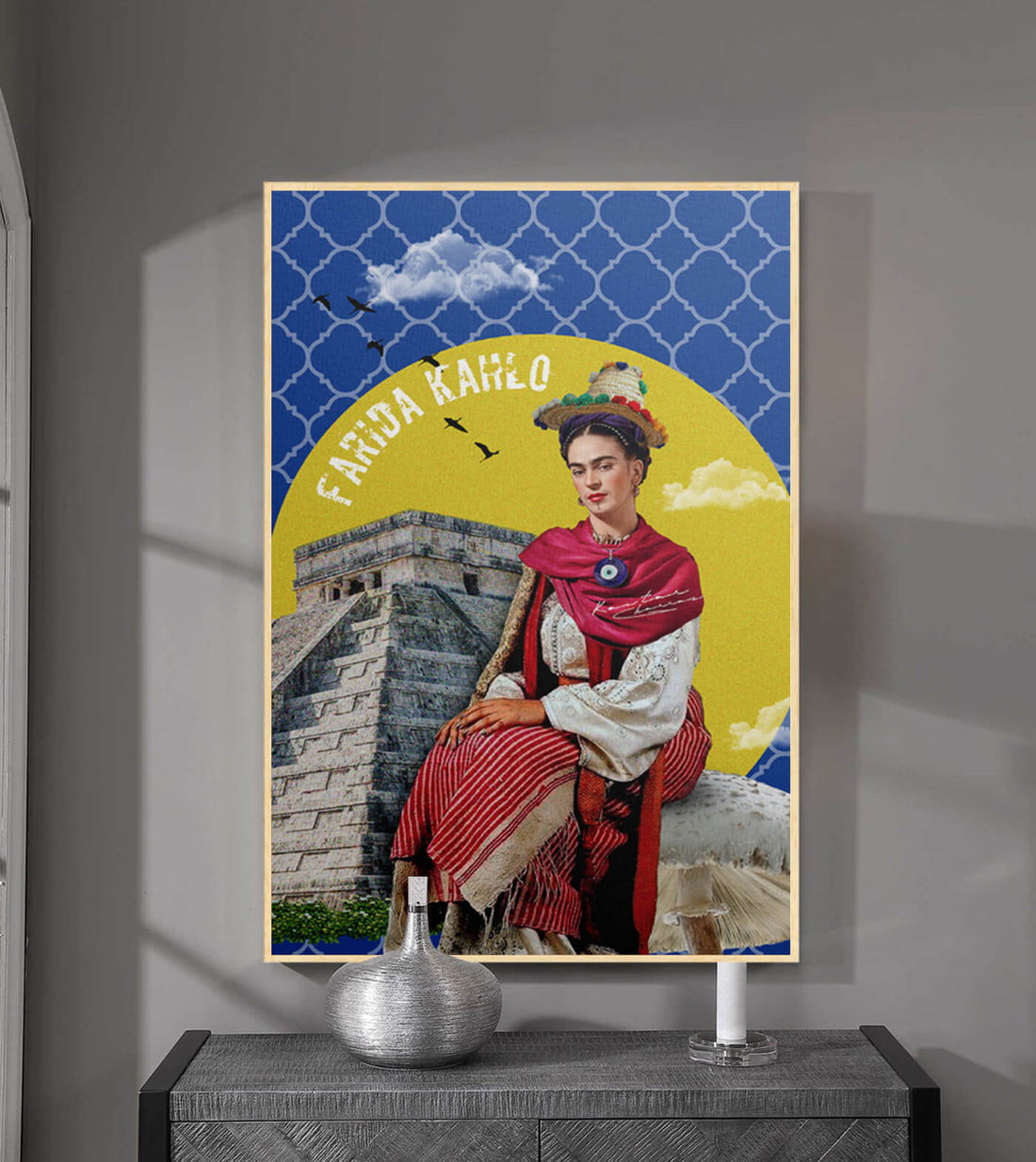 Farida Jeblia - signé par l'artiste Kawtar BRZ.