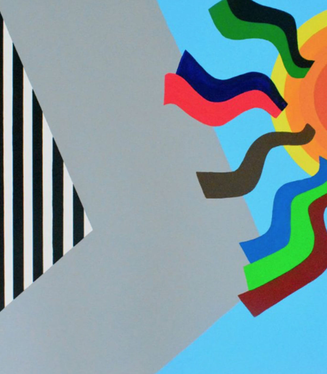 Soleil, Espérance - signé par l'artiste Ghita BNN.