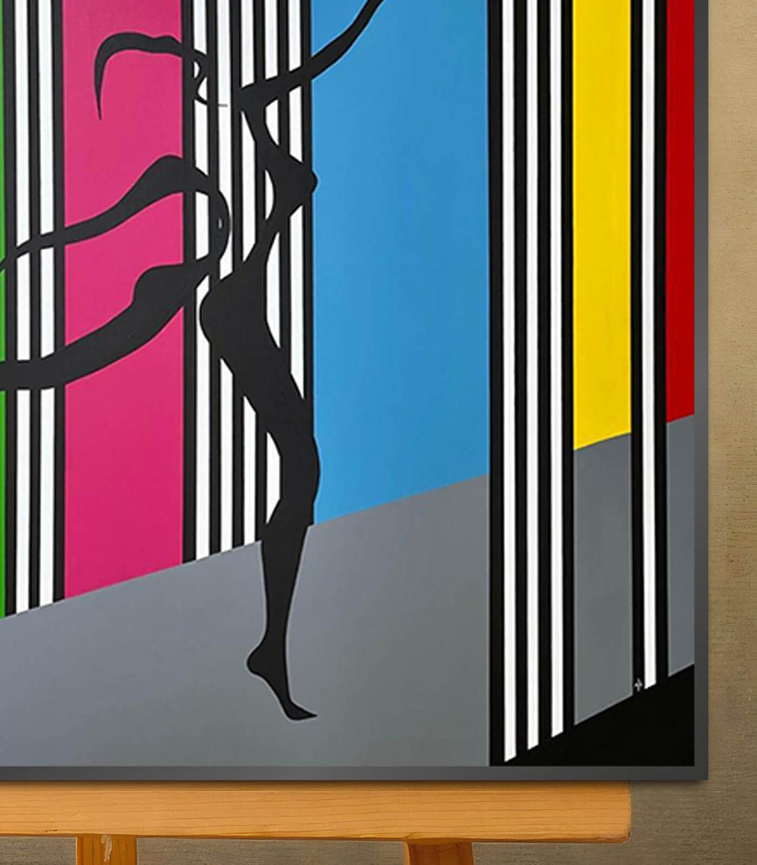 Danseuse - signé par l'artiste Ghita BNN.