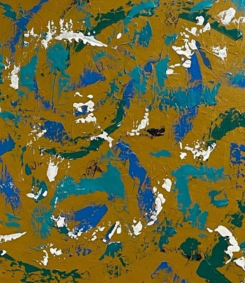 Eau - signé par l'artiste Leila MLN.