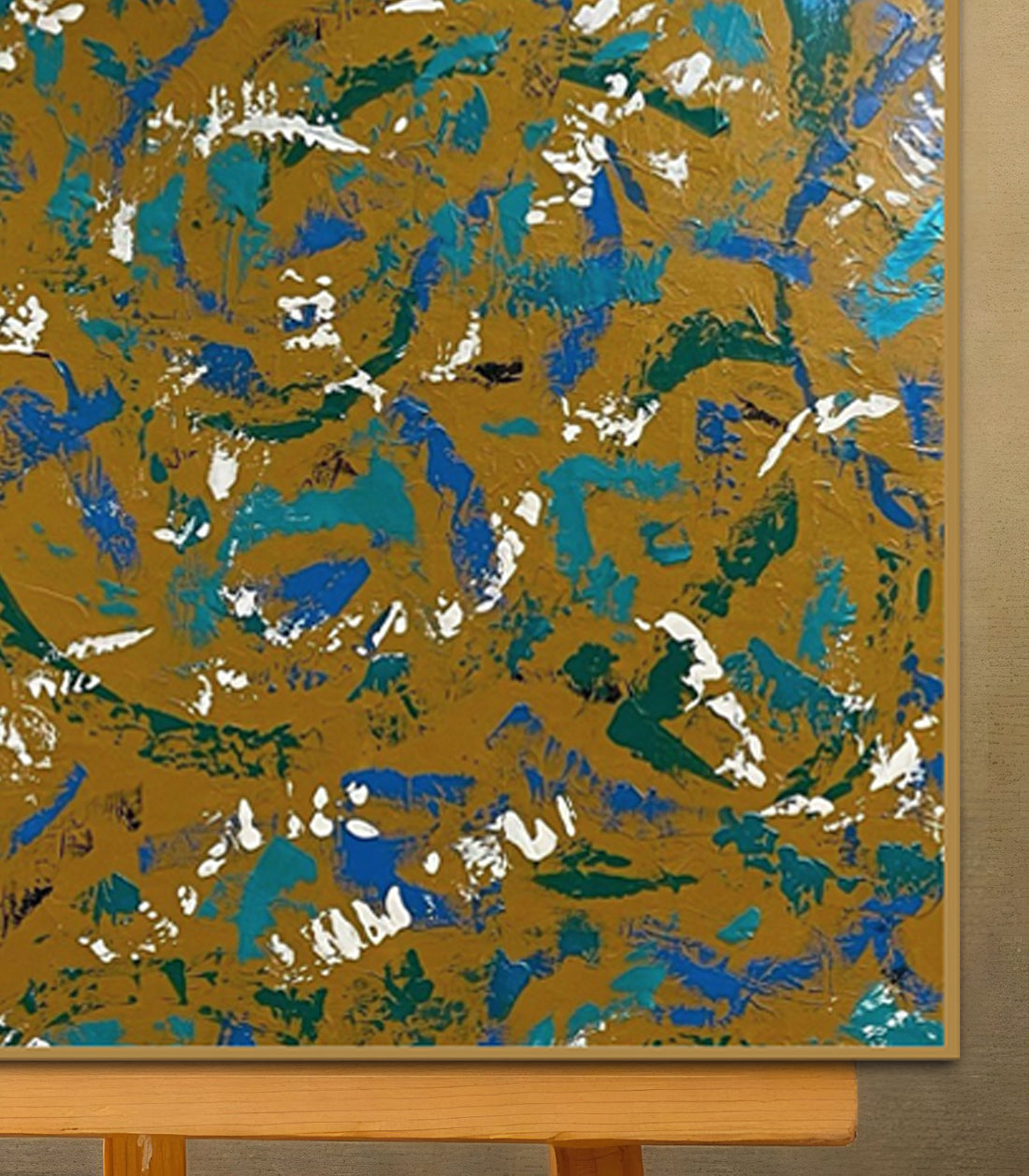 Eau - signé par l'artiste Leila MLN.