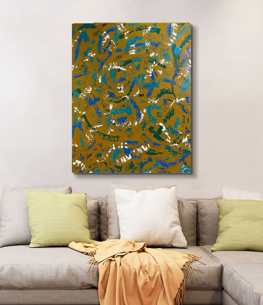 Eau - signé par l'artiste Leila MLN.