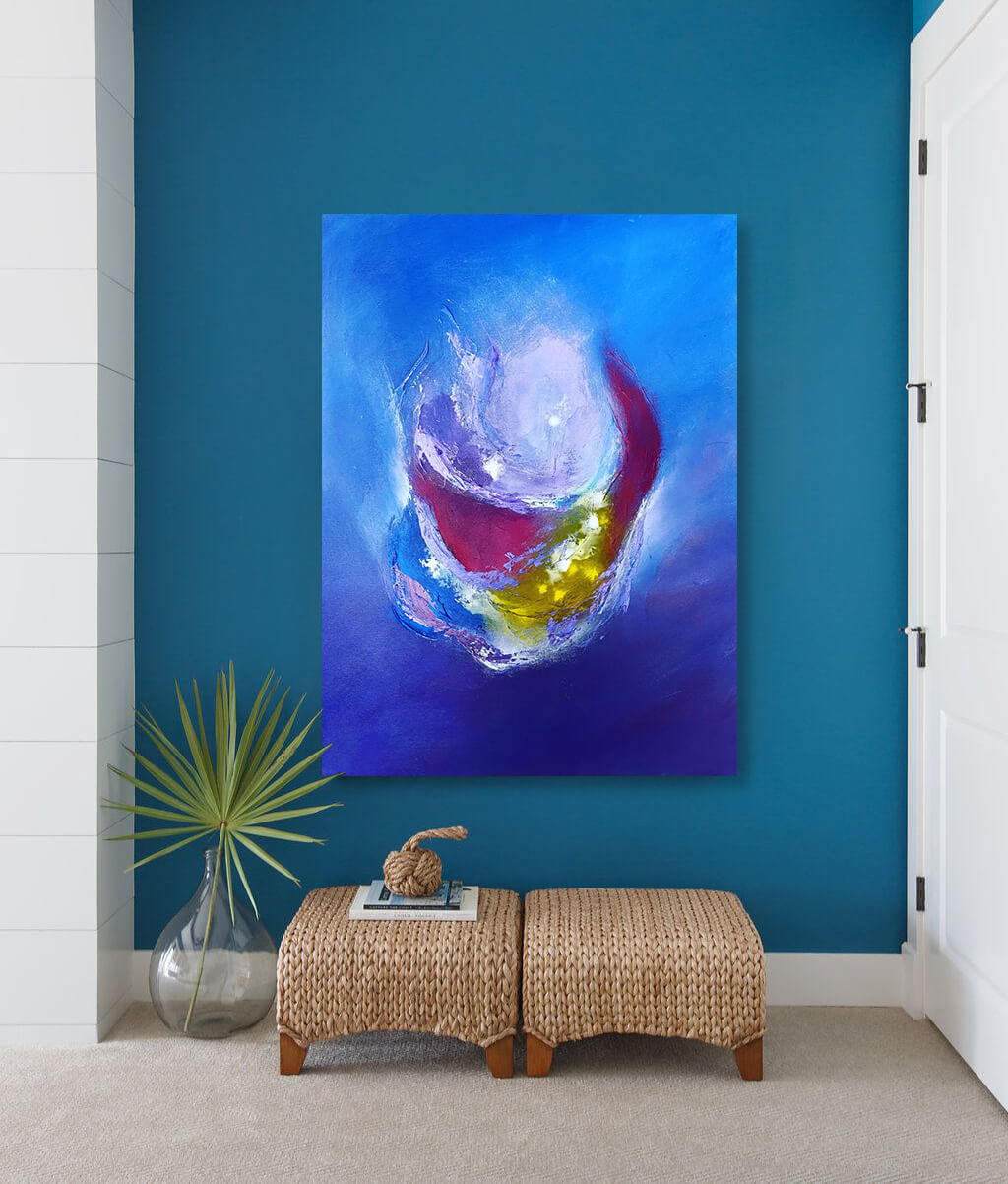 Rencontre - signé par l'artiste Maryam GSS.