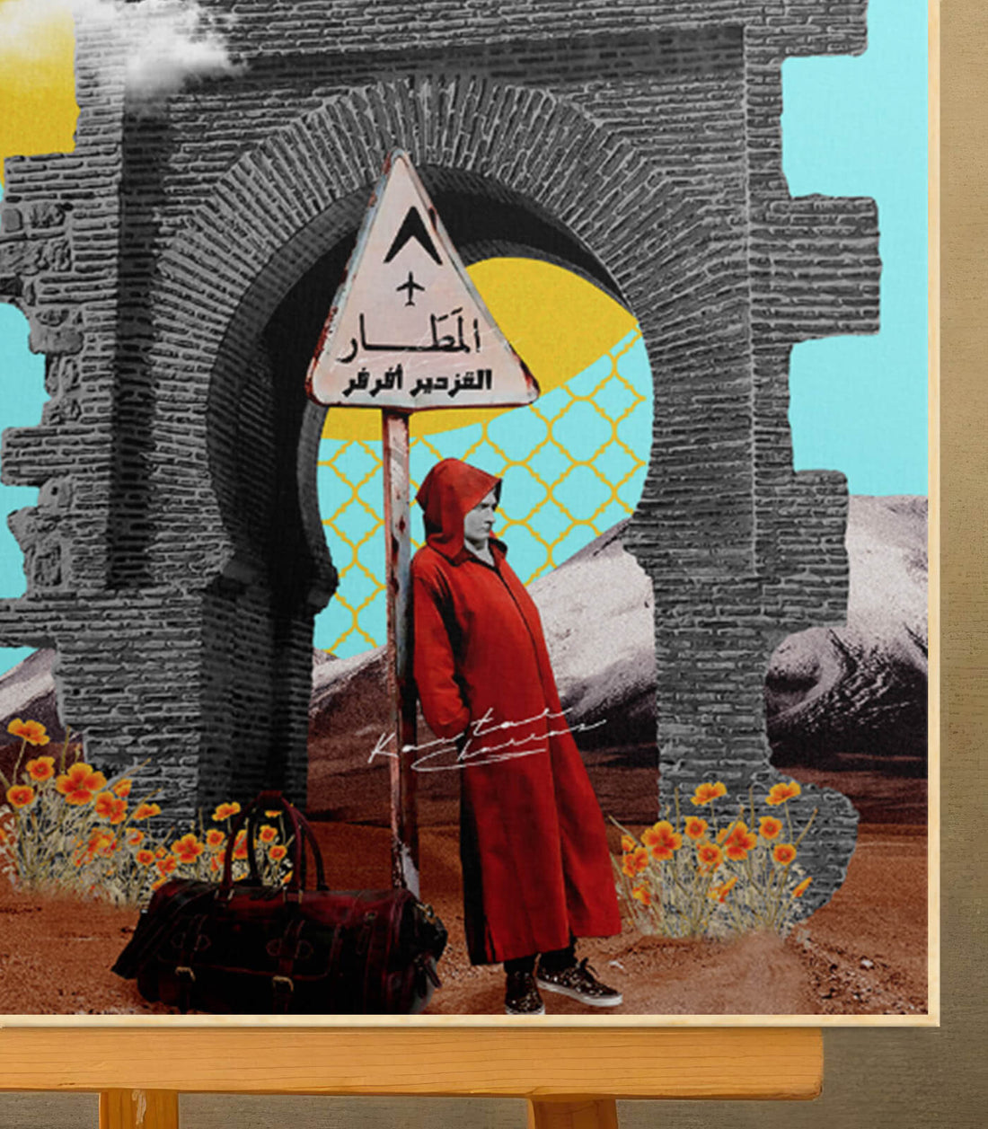 Lmatar - signé par l'artiste Kawtar BRZ.