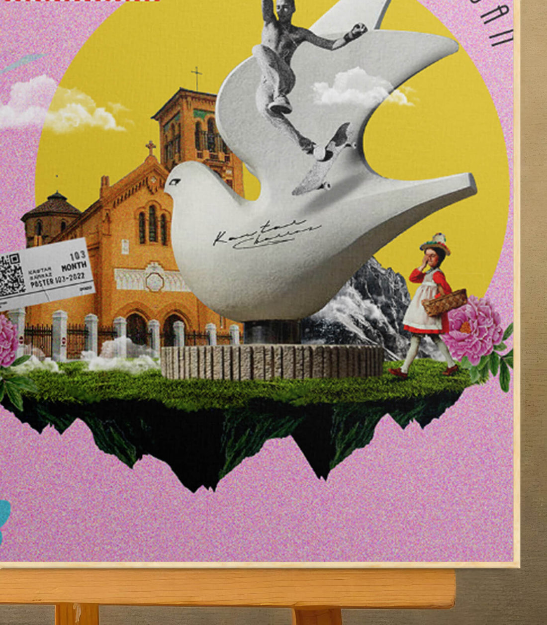 Tetouan - signé par l'artiste Kawtar BRZ.