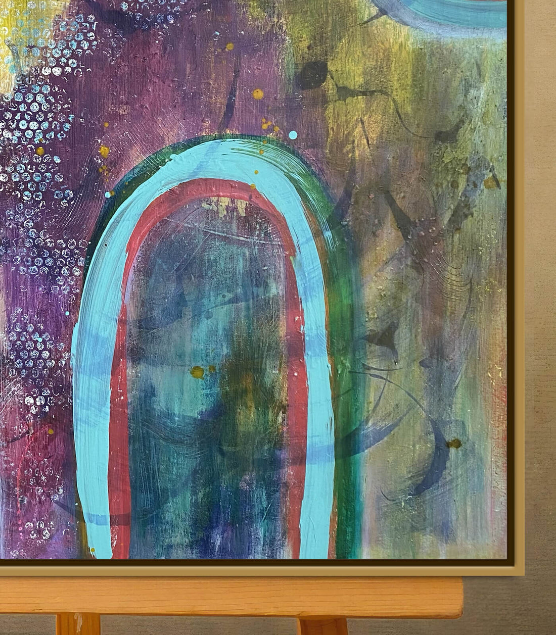 Rêve Bleu - signé par l'artiste Maryam GSS.