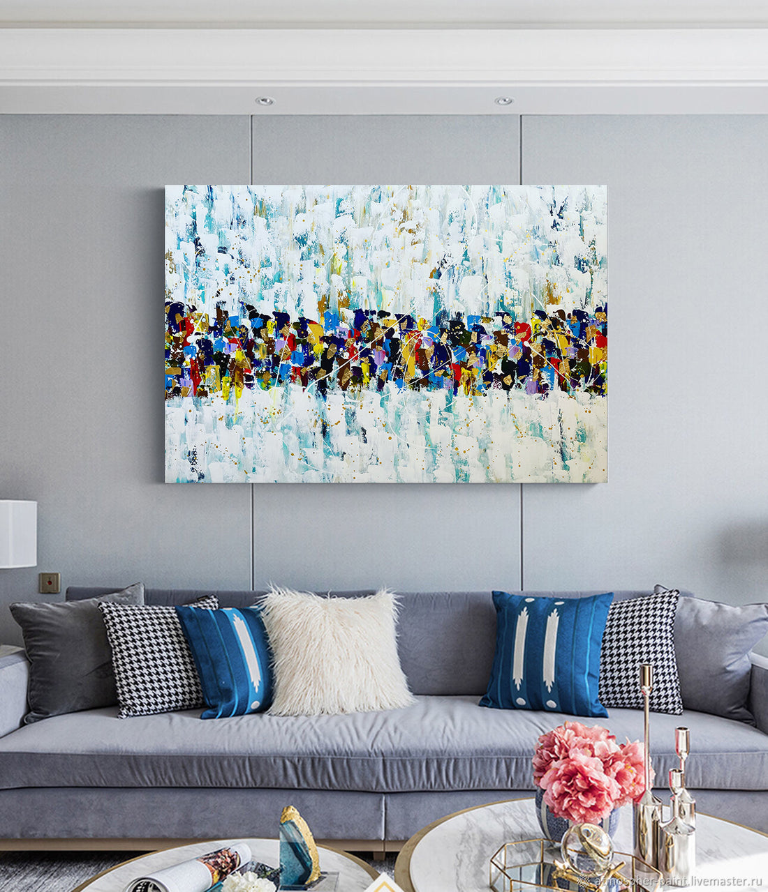 Moon Walk - signé par l'artiste Maryam GSS.