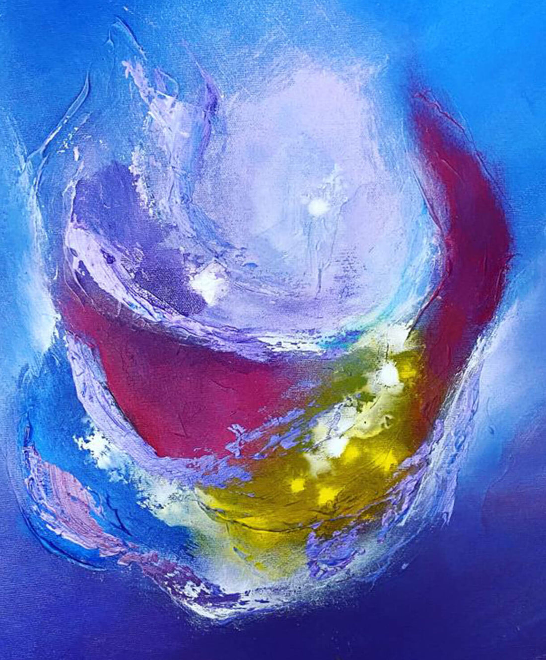 Rencontre - signé par l'artiste Maryam GSS.