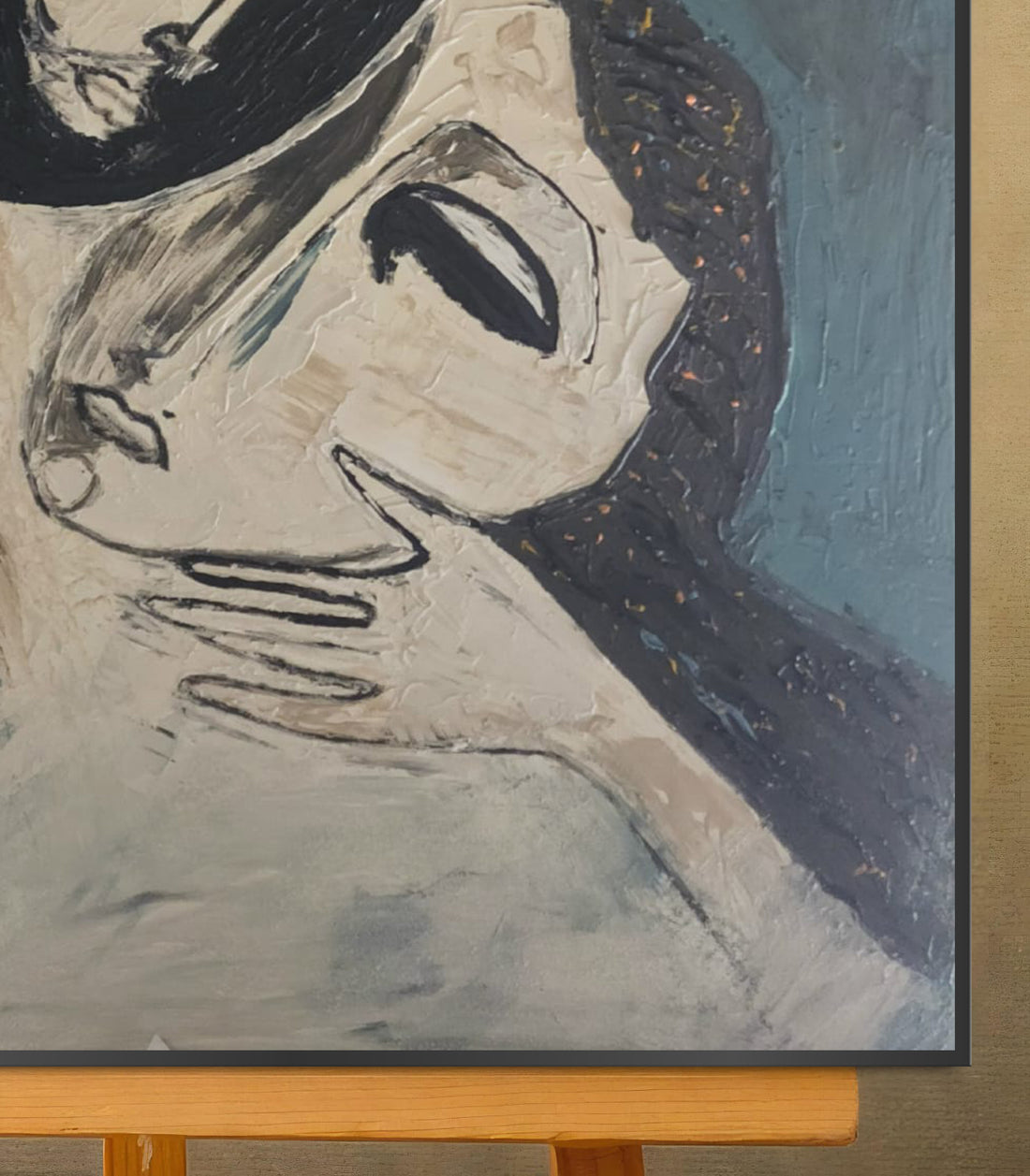 Soothing Moon - signé par l'artiste Oudrhiri S.H