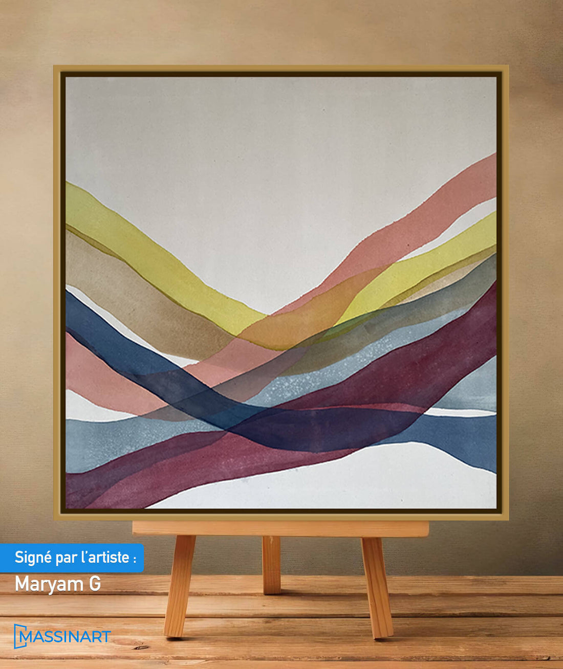 Gravity - signé par l'artiste Maryam GSS.